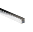 Verglasungsprofil U AL 20x12x2mm t8mm