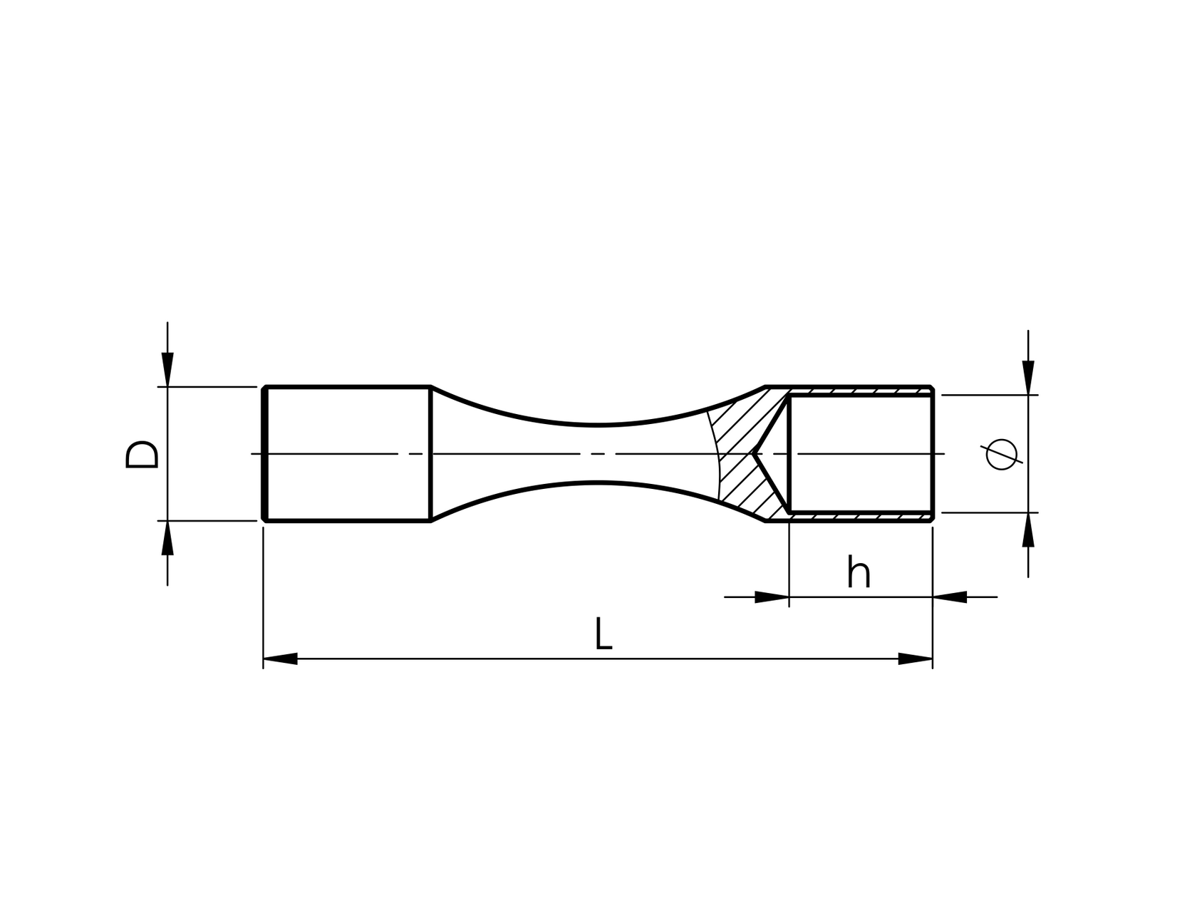 Rundstabverbinder flexibel zum Biegen