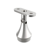 Handrail bracket AISI304, 40x40x2/d42,4x2/H67mm