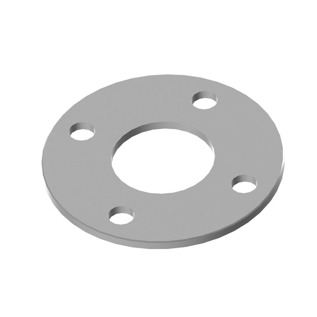 Ankerplatte AISI304, D100/42,4mm, 4xd11, t4 raw