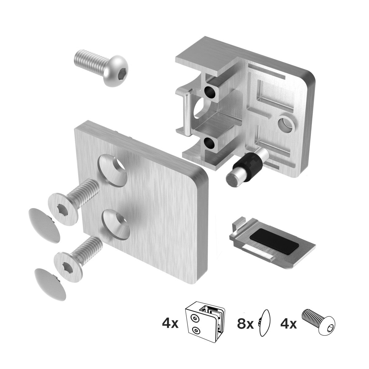 Glasklemmen - set
