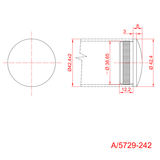 Endkappe für Handlauf