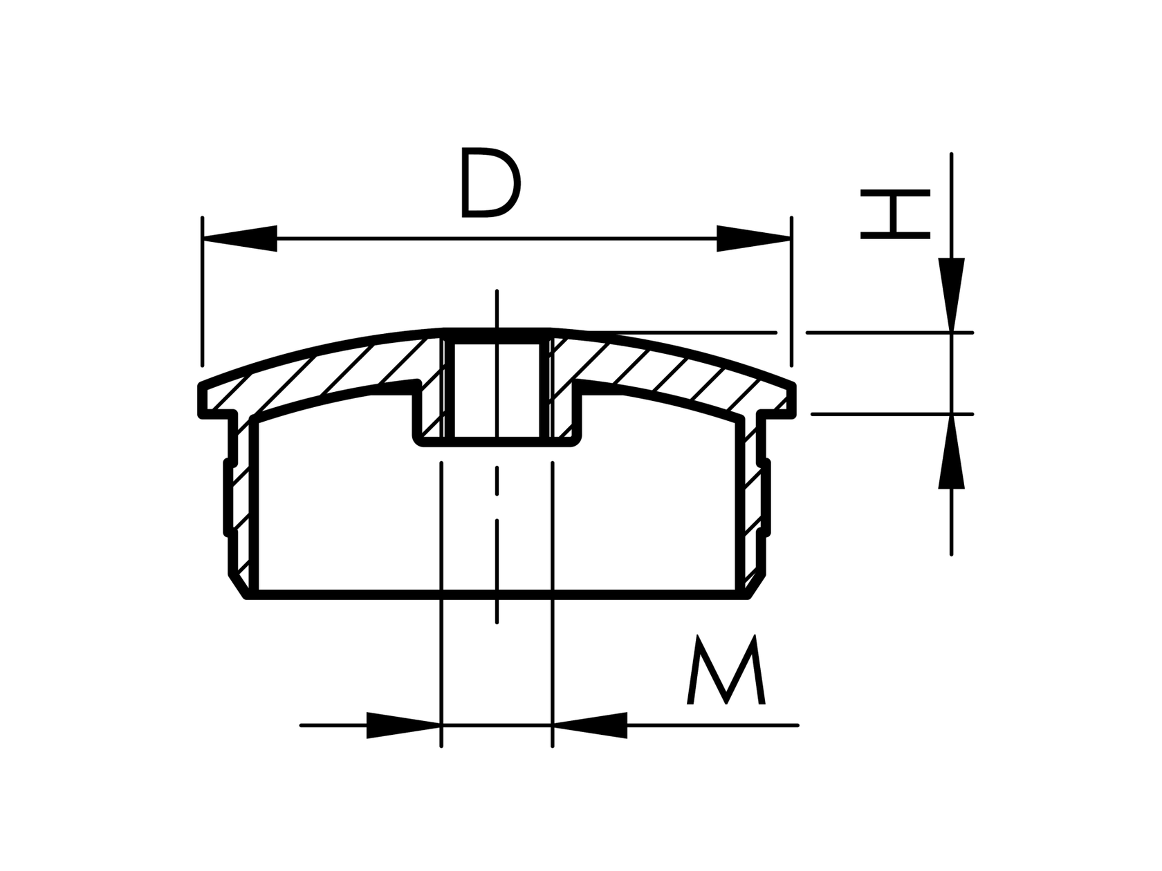 Rohrabschlussstopfen