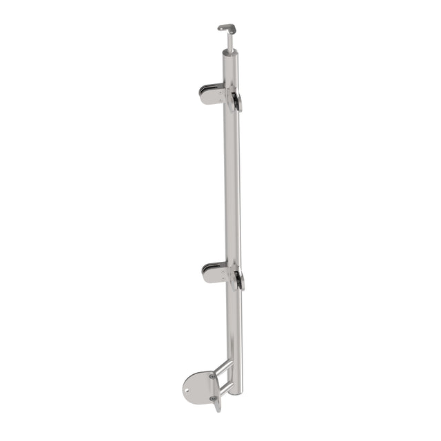 Stainless steel pole AISI304, D42,4/4xmodel22/H100