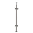 Mittelpfosten, Oberverankerung AISI304, D42,4x2/4x