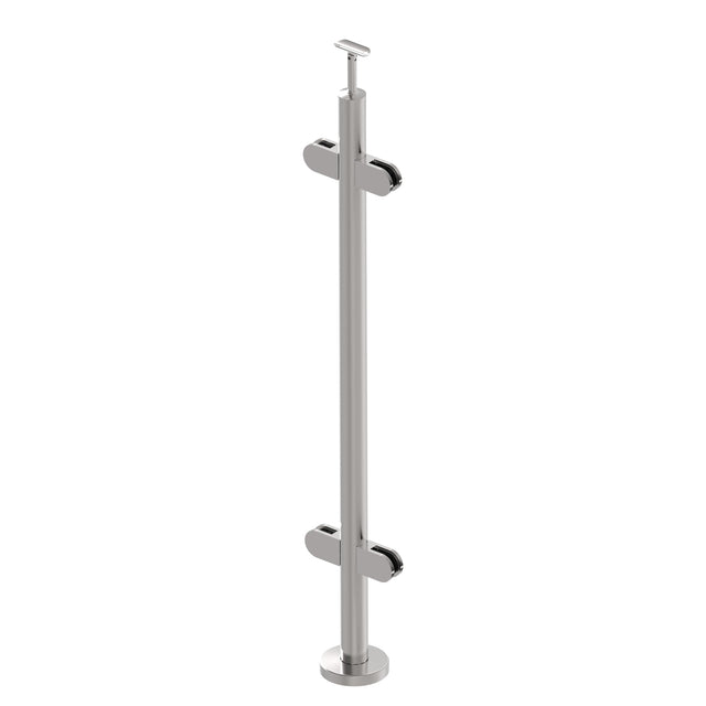 Mittelpfosten, Oberverankerung - grade AISI304, D4