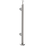 Eckfosten, Oberverankerung - links - grade AISI304