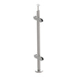 Mittelpfosten, Oberverankerung - grade AISI304, D4