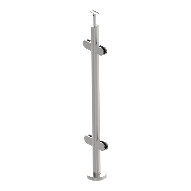 Mittelpfosten, Oberverankerung - grade AISI304, D4