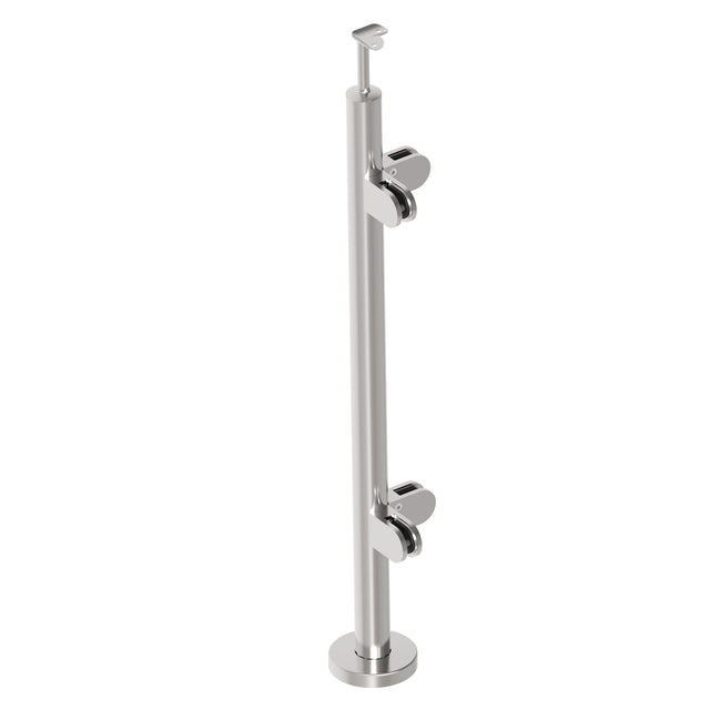 Stainless steel pole, VK-straight AISI304, D42,4/4
