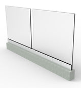 Alluminiumprofil für Glasgeländer 2500x1000mm