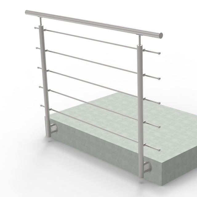 Edelstahlgeländer, AISI304, 1500x1000mm, BR