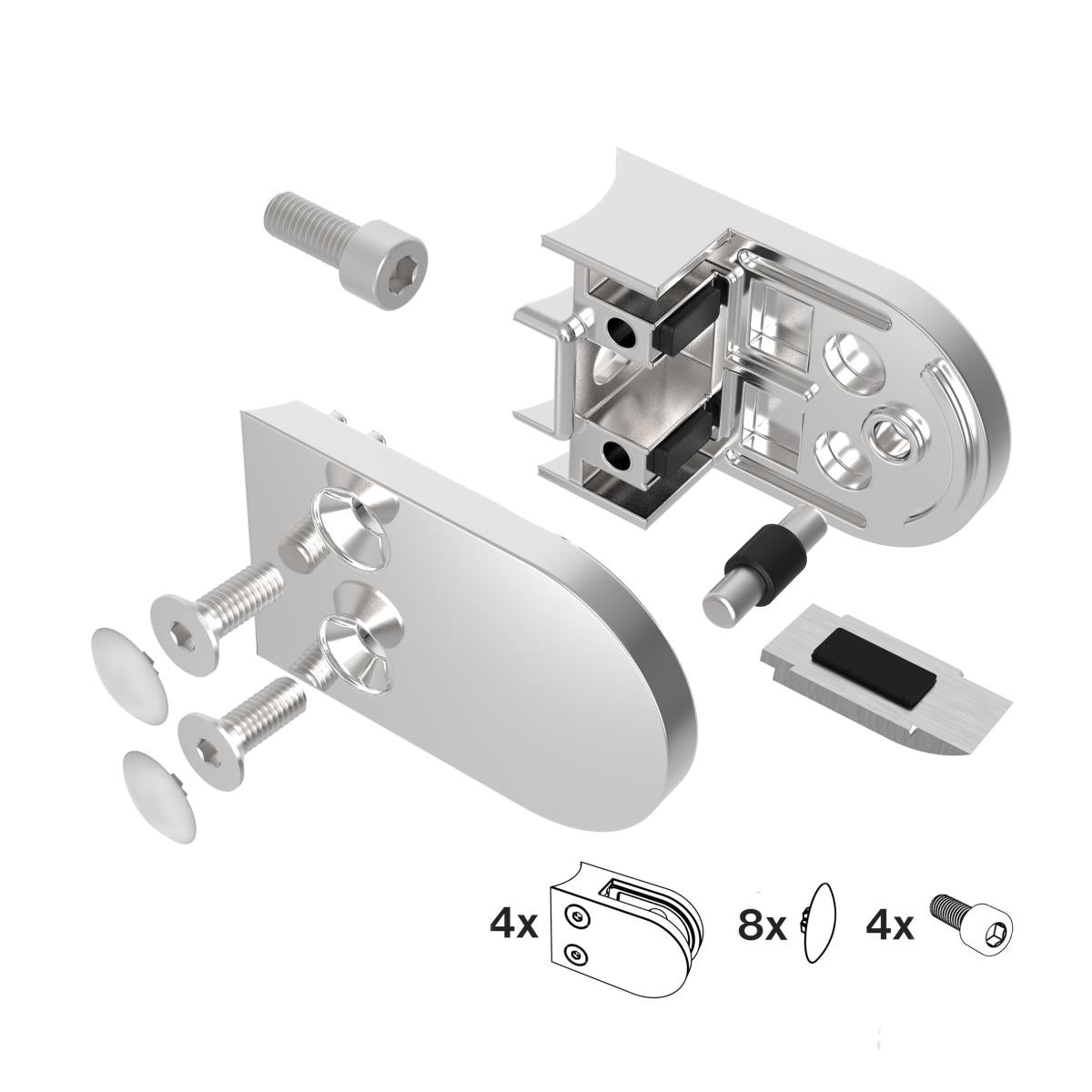 Glashalter - set