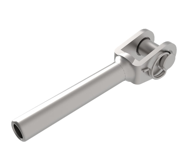 Inox cable clamp AISI316, d4mm