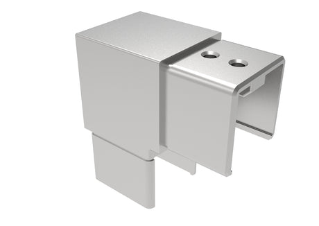 Handlaufübergangsstück, Glas - s Winkelrohr 90°, 4