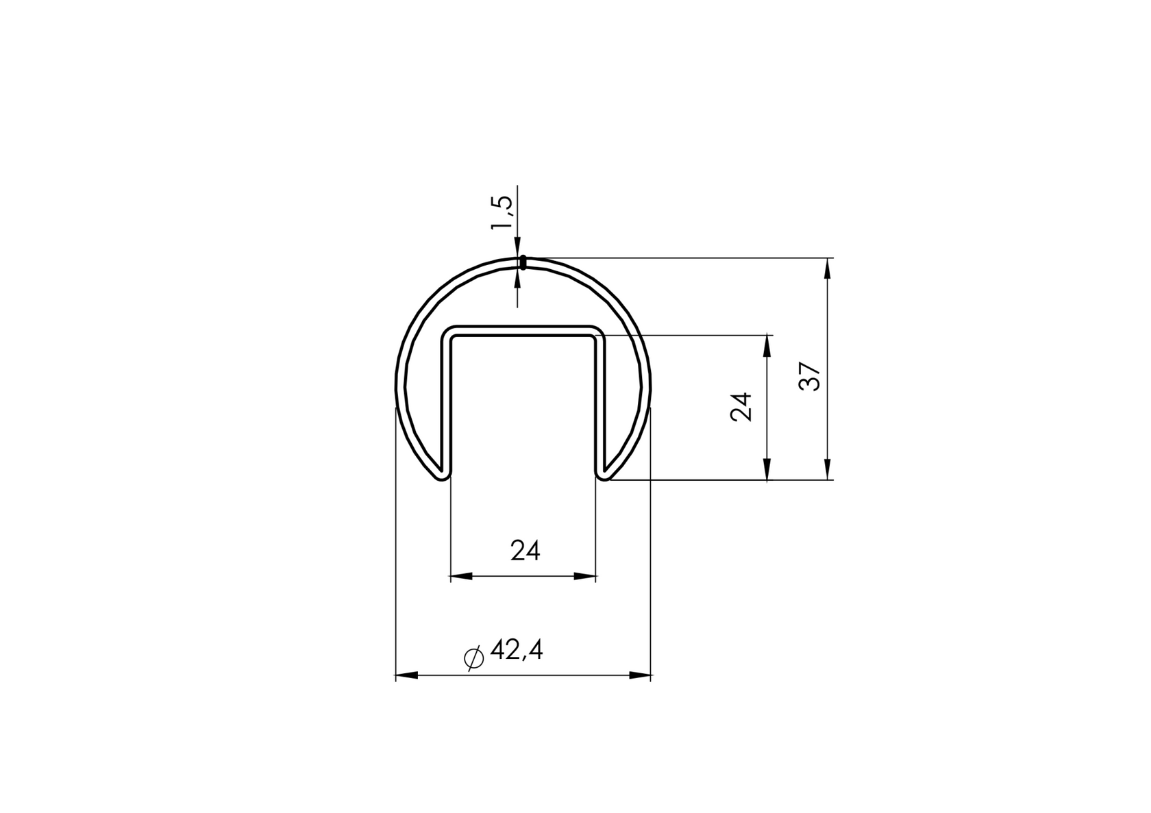 U-Profil/Kantenschutz