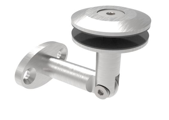 Untere Verankerung für Vordachsystem AISI304, 70x4