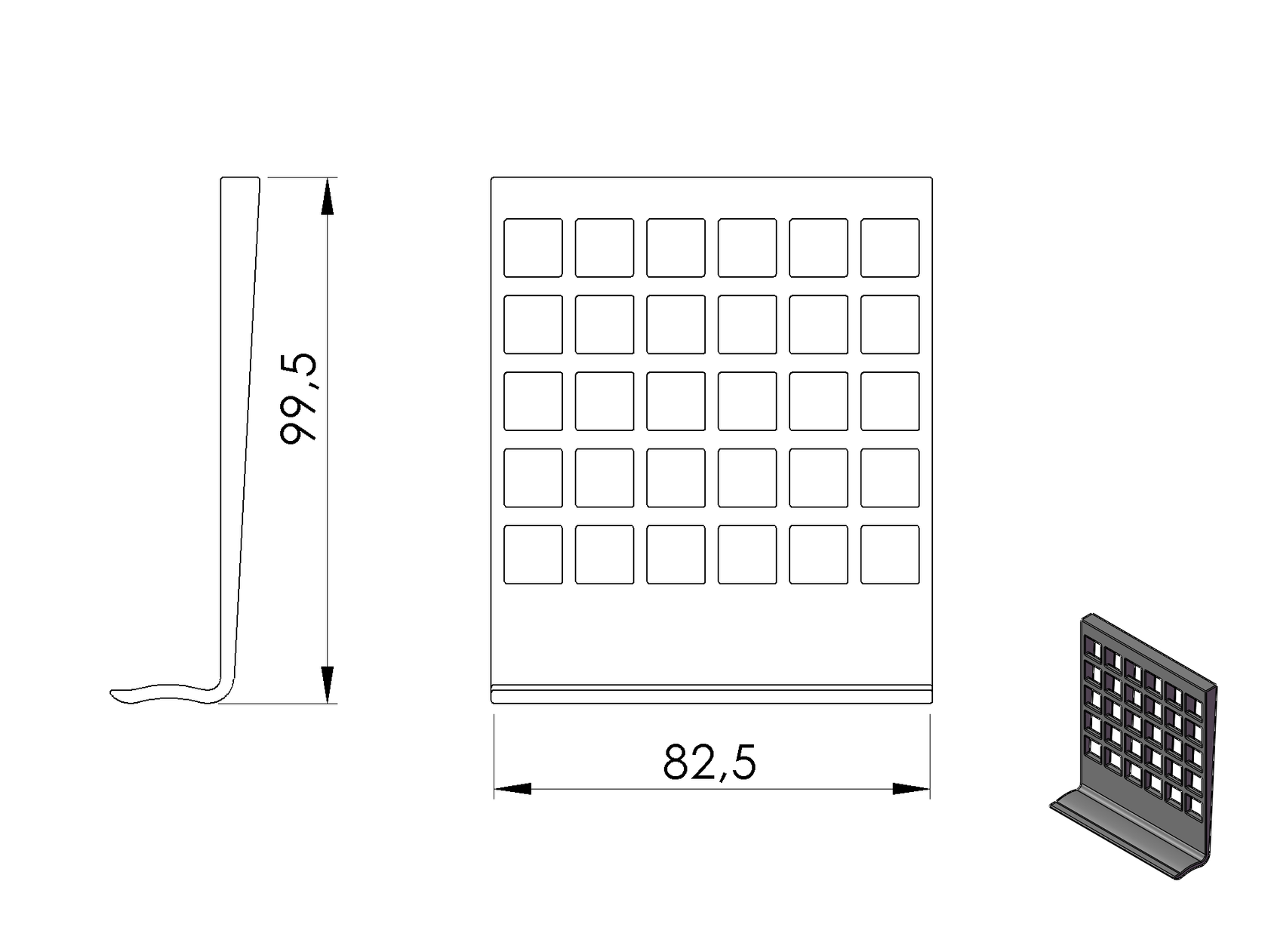 PVC Glas-Dichtung Plast