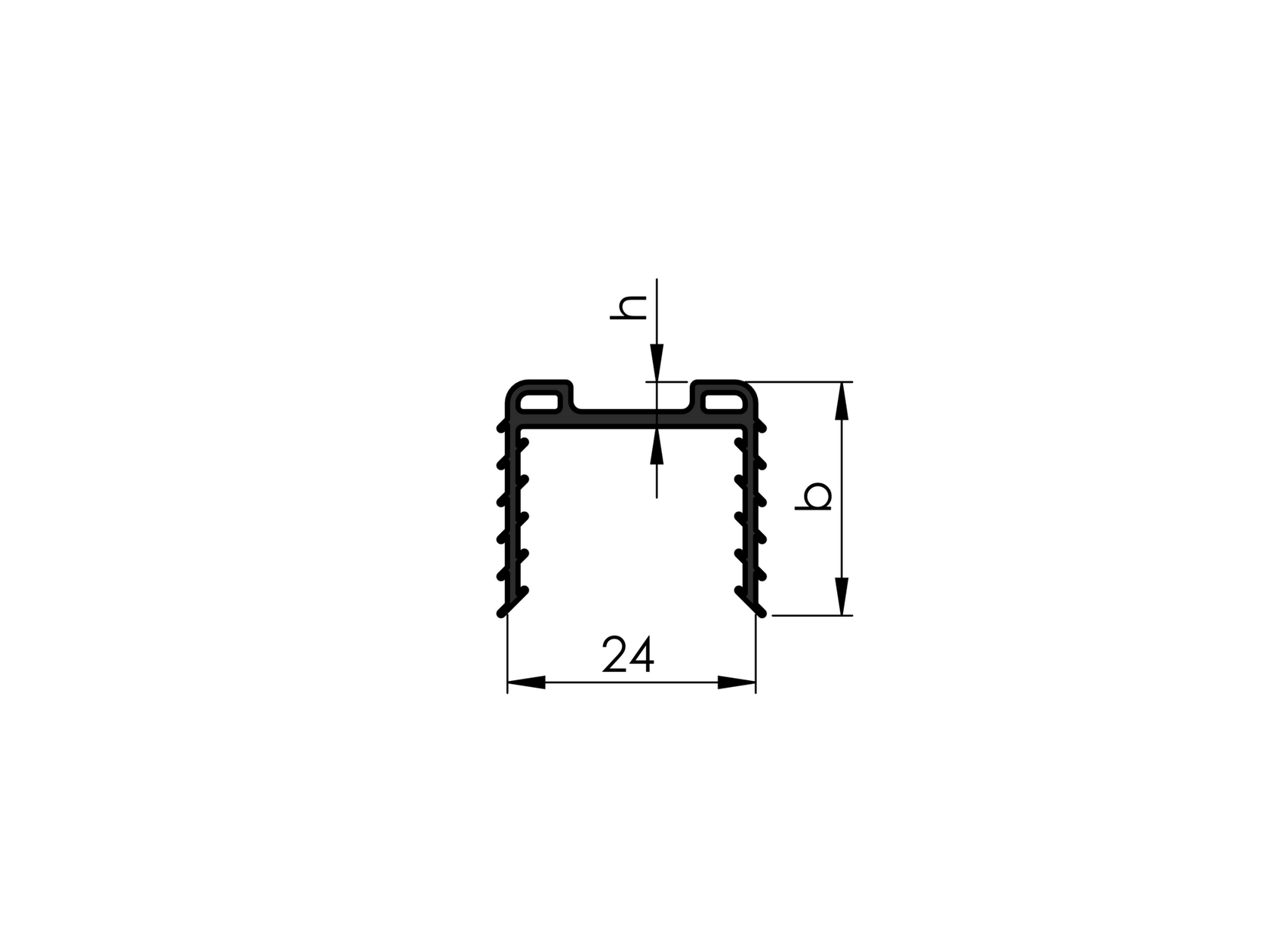 Dichtung für Nutrohr