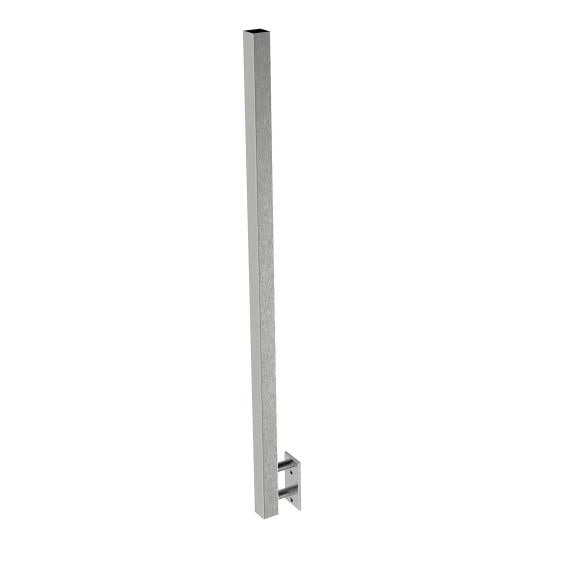 Stainless steel pole, BK-straight AISI316, D40x40