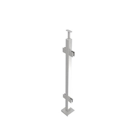 Pfoste, Oberverankerung - beidseitig 180° - grade