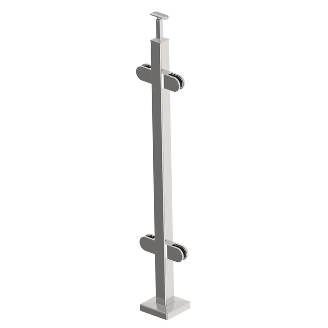 Pfoste, Oberverankerung - beidseitig 180° - grade