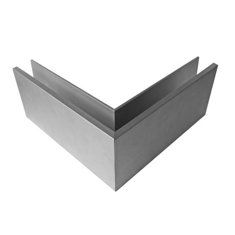 Ecke OUT für Aluprofil mit Oberverankerung AL/ELOX