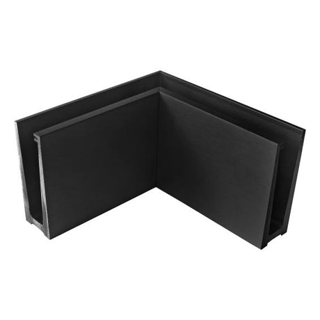 Ecke IN für Aluprofil mit Oberverankerung AL/ELOX/