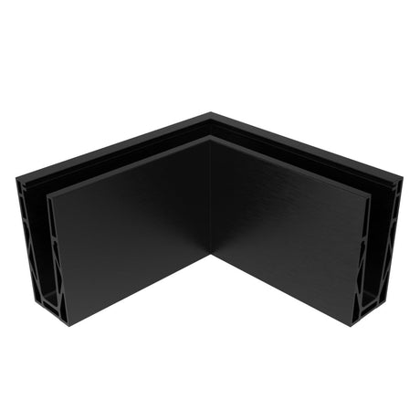 Ecke IN für Aluprofil mit Oberverankerung AL/ELOX/
