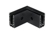 AL profile,  side mount- 90°conector