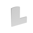 Endkappe für Aluprofil AL/0006-UNO-S-E