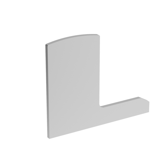 Endkappe für Aluprofil AL/0018-S-E
