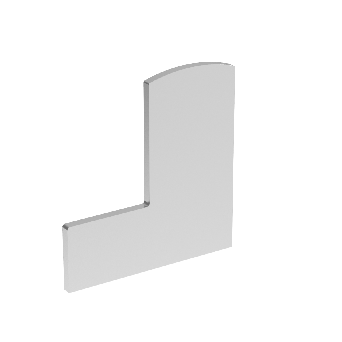 Endkappe für Aluprofil Al/0006-UNO-S-E
