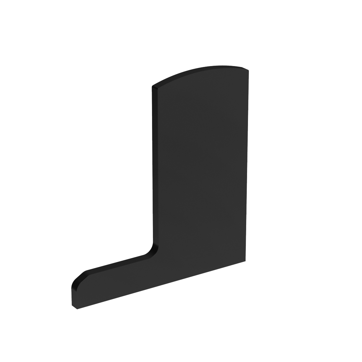 Endkappe für Aluprofil Al/0006-UNO-S-EB