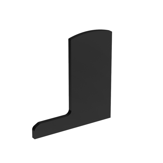 Endkappe für Aluprofil Al/0006-UNO-S-EB