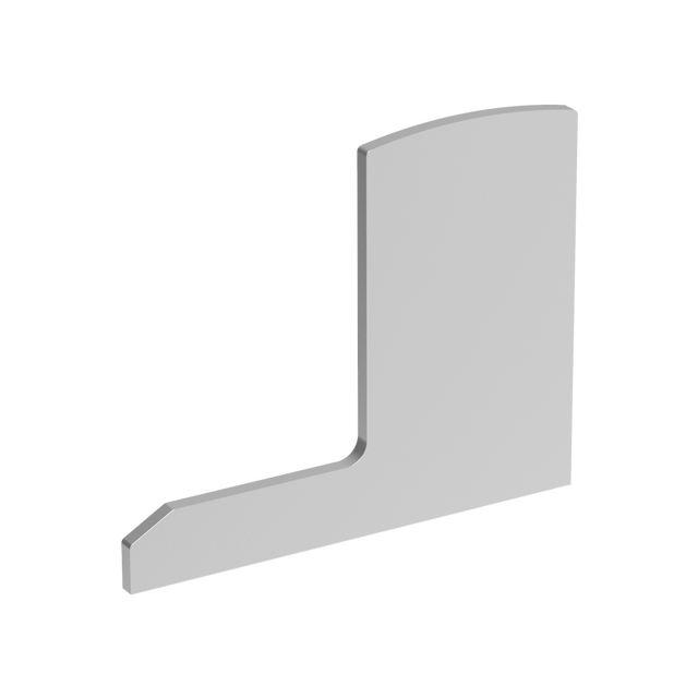 Endkappe für Aluprofil AL/0018-S-E