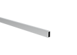 Aluminium-Zaunfüllung 20 x 10 x 1,5 - 6,0 m Grau RAL 9006