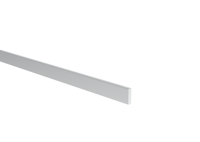 Flachaluminiumstange