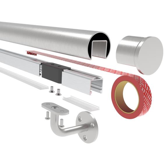 Aluminiumprofil für LED-Handlauf