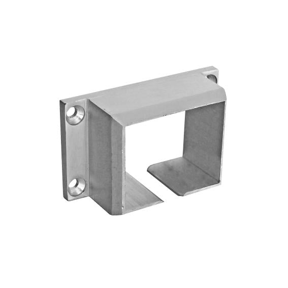 Griff-Halterung für Glas-Flansch aus Aluminium