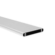 Aluminium Zaunlatte oval 14x95-6000mm