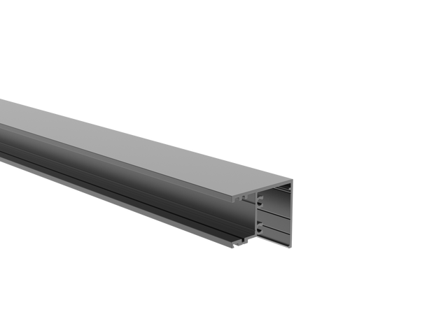 Aluminium-Zaunadapter für Plattenfüllungen 1-8mm - 6000mm