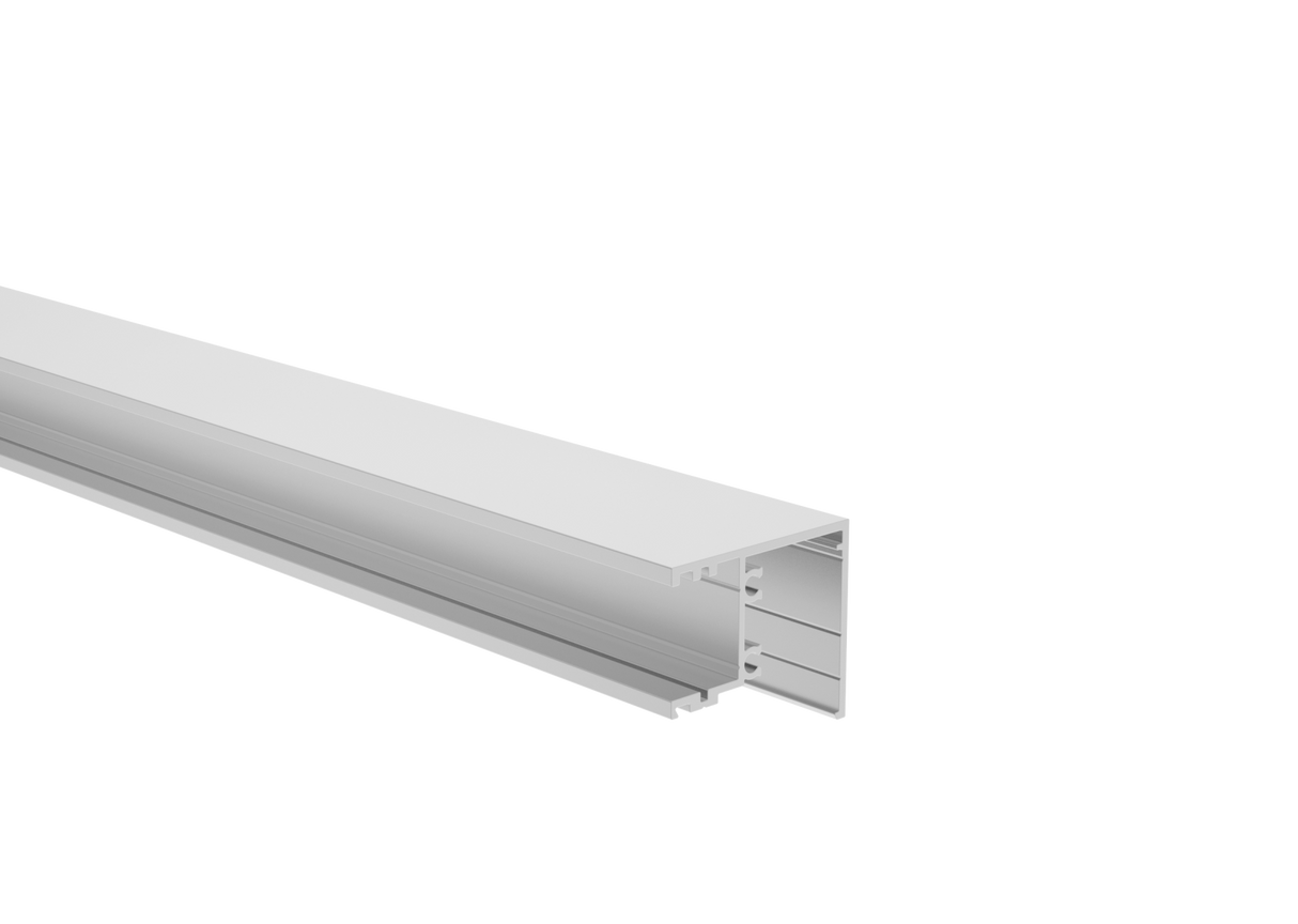 Aluminium-Zaunadapter für Plattenfüllungen 1-8mm - 6000mm