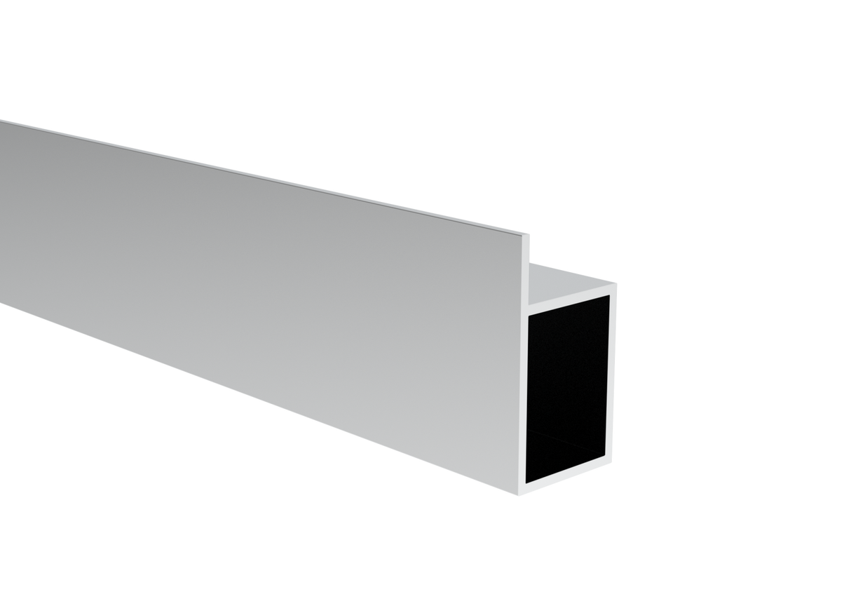 Geschlossenes Aluminium-P-Profil
