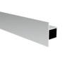 Geschlossenes Aluminium-T-Profil