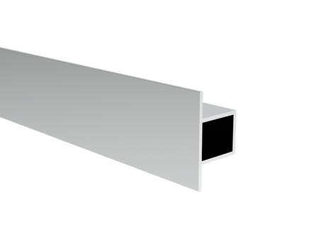 Geschlossenes Aluminium-T-Profil