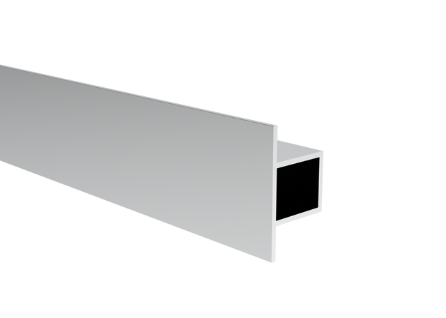 Geschlossenes Aluminium-T-Profil