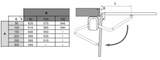 Rollkit joint drive for double-leaf gate, set