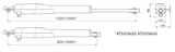 Came drive for double-leaf gate, set with photocells