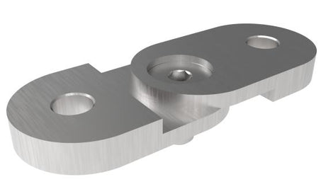 Anschraubplatte auf Handlaufhalter